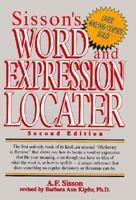 Sisson's Word and Expression Locater B0006BNPLE Book Cover