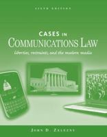 Cases in Communication Law 0495050458 Book Cover