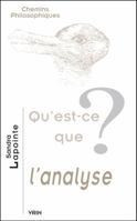 Qu'est-Ce Que l'Analyse? 2711618773 Book Cover