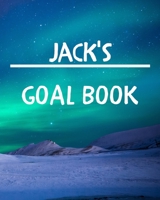 Jack's Goal Book: New Year Planner Goal Journal Gift for Jack / Notebook / Diary / Unique Greeting Card Alternative 1677061472 Book Cover