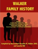 Walker Family History 1435736737 Book Cover