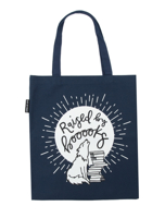 Raised by Books Tote Bag 059327671X Book Cover
