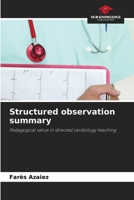 Structured observation summary 6208188156 Book Cover