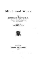 Mind and Work 1523724455 Book Cover