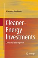 Cleaner-Energy Investments: Cases and Teaching Notes 8132229533 Book Cover