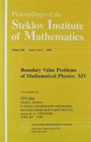 Boundary Value Problems of Mathematical Physics VIII: Proceedings 0821830252 Book Cover