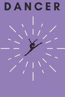 Dancer in Purple: A Composition Notebook for Girls 1795675519 Book Cover