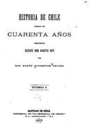 Historia de Chile - Tomo I 152365001X Book Cover