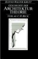 Geschichte der Architekturtheorie. Studienausgabe. Von der Antike bis zur Gegenwart. 340634903X Book Cover