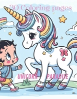 UNICORN PARADISE COLORING BOOK FOR KIDS B0CLYCTV6G Book Cover
