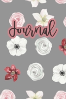 Journal: Blank Lined Floral Journal/Notebook for Girls, Moms, Daughters, Best Friends 1674889321 Book Cover