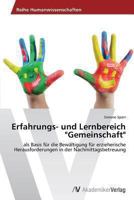 Erfahrungs- und Lernbereich Gemeinschaft 3639473183 Book Cover