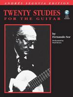 Andres Segovia - 20 Studies for the Guitar: Book/CD Pack B0058U91PW Book Cover