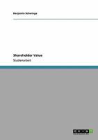 Shareholder Value 3638951863 Book Cover