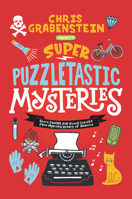 Super Puzzletastic Mysteries: Short Stories for Young Sleuths from Mystery Writers of America 0062884212 Book Cover