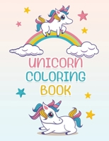 Unicorn Coloring Book: 8.5 x 11 inches B08GLMMM2D Book Cover