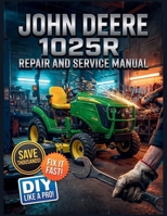 JOHN DEERE 1025R REPAIR AND SERVICE MANUAL: The Complete Illustrated Step-by-Step Guide to Dealership-Level Diagnostics, Routine Maintenance, and Advanced DIY Repairs for Gas and Electric Carts B0HD1449Z6 Book Cover