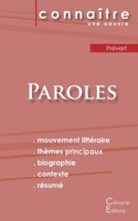 Fiche de lecture Paroles de Prévert 2367887454 Book Cover