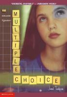 Multiple Choice 0439174848 Book Cover