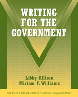 Writing for the Government (Technical Communication) 0321427017 Book Cover