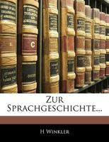 Zur Sprachgeschichte... 1248444345 Book Cover