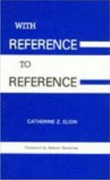 With Reference to Reference 0915145537 Book Cover