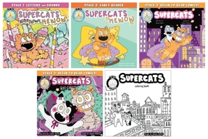 Supercats Boxed Set of 5 1639692037 Book Cover