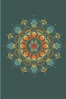 Dogmaste – Yoga dog paw mandala: Pretty retro colored pawprint mandala design B083XTGH99 Book Cover