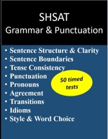 SHSAT Grammar & Punctuation B0DZSHR6MS Book Cover