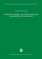 Akademische Aktstudien: Eine Neubewertung Mittels Epistemologischer Forschungsansatze 3777634662 Book Cover