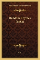 Random Rhymes 1437061966 Book Cover