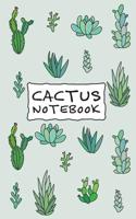 Cactus Notebook: A Daily Diary, Composition or Log Book, Gift Idea For People Who Love Cactus Plants 1073349500 Book Cover