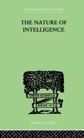 The Nature of Intelligence 0415210690 Book Cover