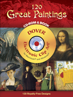 120 Great Paintings CD-ROM and Book (Dover Full-Color Electronic Design) 0486996778 Book Cover