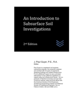 An Introduction to Subsurface Soil Investigations B08C968YCX Book Cover