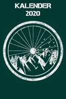 Kalender 2020: Jahreskalender MTB als lustiges Geschenk für Mountainbike / 6x9 Zoll 120 Seiten /  Berge 2020 Jahresplaner Naturfreunde für die Arbeit (German Edition) 1670080765 Book Cover