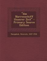 Das Narrenschiff Unserer Zeit B0BQPGMK9F Book Cover