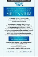 Managing & Improving Your Credit & Finances for this MILLENNIUM 1469991675 Book Cover