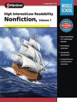 High Interest / Low-Readability Non-fiction, Volume I 076963396X Book Cover