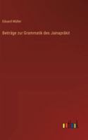 Beiträge zur Grammatik des Jainaprâkit 338645528X Book Cover
