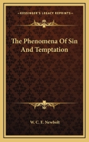 The Phenomena Of Sin And Temptation 1162895217 Book Cover