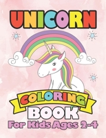 Unicorn Coloring Book for Kids Ages 2-4: Beautiful Unicorns B07Y1YMPPT Book Cover