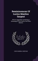 Reminiscences of the Vaughan Family: And More Particularly of Benjamin Vaughan, Ll.D 1166922456 Book Cover