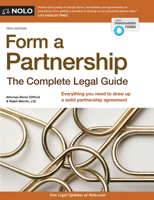 Form a Partnership: The Complete Legal Guide 1413308635 Book Cover