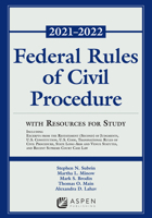 Federal Rules of Civil Procedure: with Resources for Study 1543846238 Book Cover