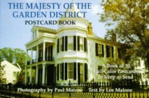 The Majesty of the Garden District Postcard Book 1565546407 Book Cover