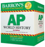 Barron's AP World History Flash Cards 1438076304 Book Cover