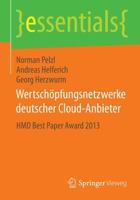 Wertschopfungsnetzwerke Deutscher Cloud-Anbieter: Hmd Best Paper Award 2013 3658070102 Book Cover