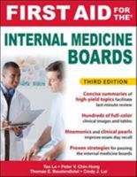 First Aid for the Internal Medicine Boards 0071421661 Book Cover
