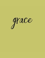 Grace: A Weekly 2020 Planner From Jan 1-Dec 31st One Page Per Week- To Do List ,Gratitude Area To Write In And Stay Organized! Makes A Perfect Gift- 8.5x11 Inches 1693676494 Book Cover